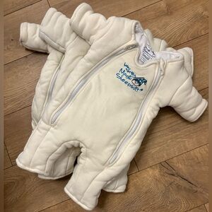 3 Baby Merlin's Magic Sleepsuit - Double Zipper, Promotes Safe Sleep - Small